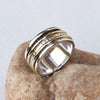 Spinner Ring 925 Sterling Silver Spinner Ring Handmade Silver Spinner Ring