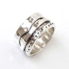925 Sterling Silver Spinner Ring Handmade Spinner Rings wholesale