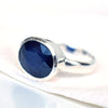 Blue Sapphire Ring September Birthstone Ring 925 Sterling Silver Blue Sapphire Ring Sapphire Jewelry
