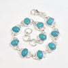 Sleeping Beauty Turquoise Bracelet 925 Sterling Silver Arizona Turquoise