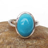 Sleeping Beauty Turquoise Ring 925 Sterling Silver Blue Turquoise Ring