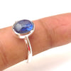 Natural Kyanite Ring 925 Sterling silver Blue Kyanite gemstone Ring