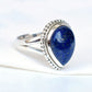 Labradorite Ring 925 Sterling Silver Labradorite Ring Pear drop Ring Handmade Ring