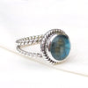 Natural Labradorite Ring 925 Sterling Silver Labradorite gemstone Ring