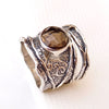 Smoky quartz Ring Unique Handmade Silver Ring Hand Craft Silver Gemstone Ring