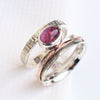 Pink Tourmaline Ring 925 Sterling Silver Pink Tourmaline Ring Handmade Ring