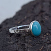 Natural Sleeping beauty Turquoise Ring 925 Sterling Silver Turquoise Ring