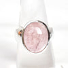 Natural Morganite Ring 925 Sterling Silver Pink Morganite Ring Handmade