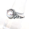 Pearl Ring 925 Sterling Silver Pearl Ring Water fresh Pearl Ring Pearl Birthstone Ring