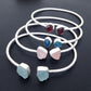 Wholesale Silver Bracelet Bangles Brush finish Matte finish Silver Bracelet