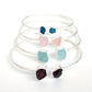 Wholesale Silver Bracelet Bangles Brush finish Matte finish Silver Bracelet
