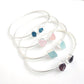 Wholesale Silver Bracelet Bangles Brush finish Matte finish Silver Bracelet